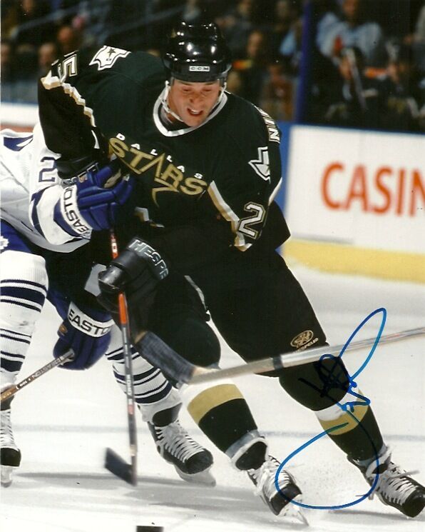 Dallas Stars Joe Nieuwendyk Autographed Signed 8x10 Photo Poster painting COA