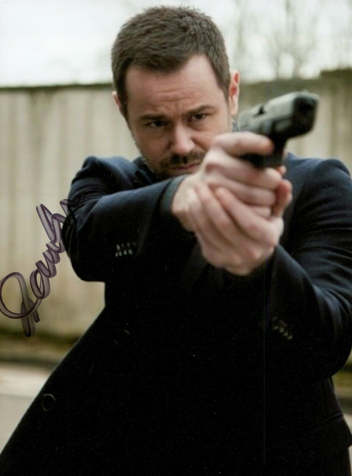 Danny Dyer Signed 6x4 Photo Poster painting Vendetta The Business Eastenders Autograph + COA