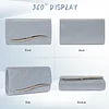 Damen Abendtasche, Modische Handtasche,Elegante Hochzeit Clutch,Envelope M&auml;dchen Kettentasche,Festliche kleine Crossbody Schultertaschen f&uuml;r Abschlussball,Party,Freizeit Date