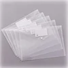 20PCS Transparent PVC Storage Bags for A4 Paper Notebook File School Office Stationery Bags