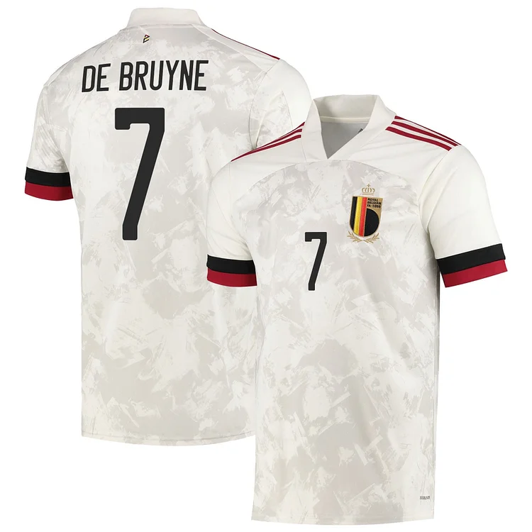 Belgien Kevin De Bruyne 7 Away Trikot EM 2021-2022