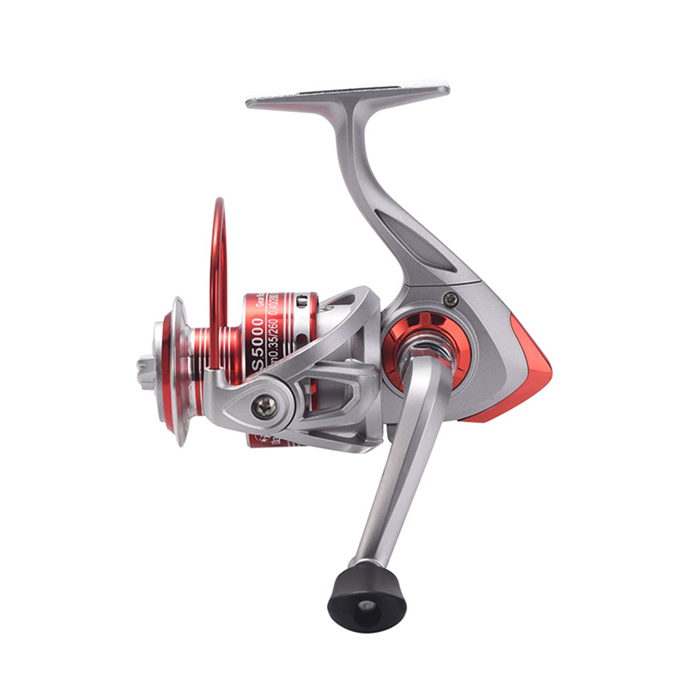 

Aluminum Alloy 5.2 1 Ratio Fishing Wheel 13BB Bearing Spool Spinning Reels, Ds5000, 501 Original