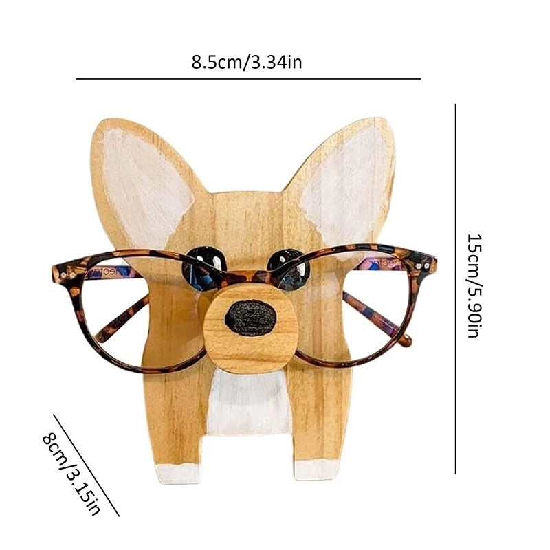 Cartoon Style Animal Wood Ornaments Artificial Decorations