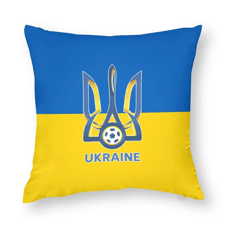 Ukraine Dekorative 4er Set Kissenbezüge Kissenhülle Sofakissen Bezug