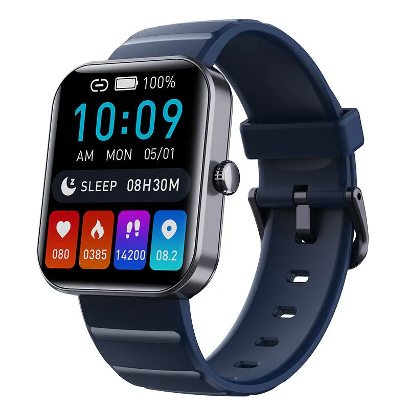 Blood Pressure Blood oxygen Sleep Monitoring Waterproof Smartwatch
