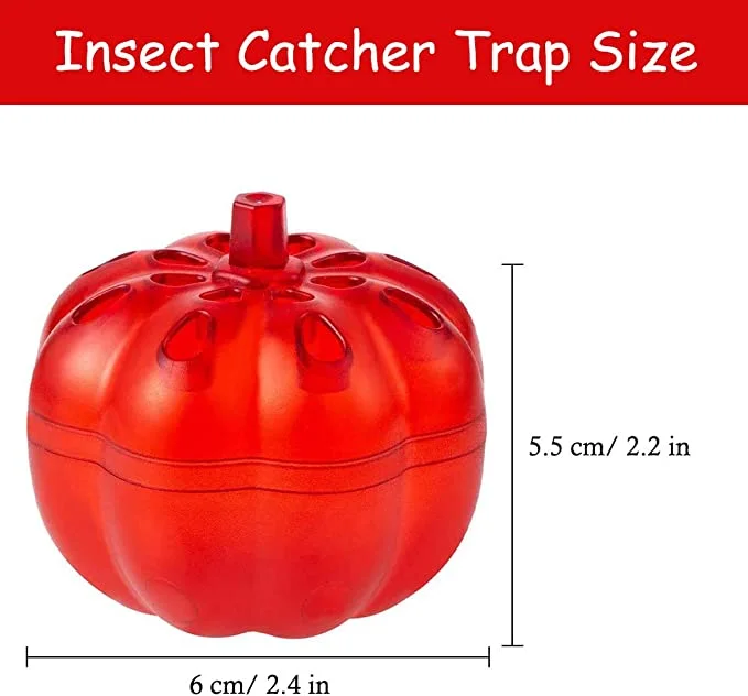 Pumpkin Fruit Fly Trap Indoor Fruit Fly Trap Halloween Decoration Fly Traps Reusable Fly Traps Fruit Fly Trap Fruit Fly Killer