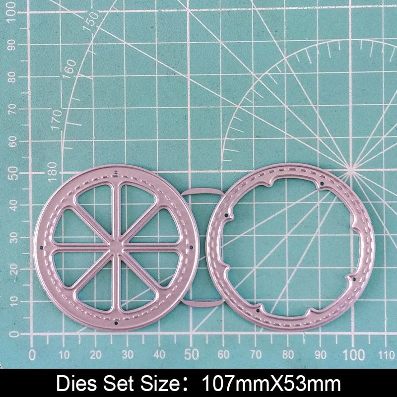 Pentagram Bottle Air Ball Star Craft Metal Cutting Dies for DIY Scrapbook Paper Cards Embossed Decorative