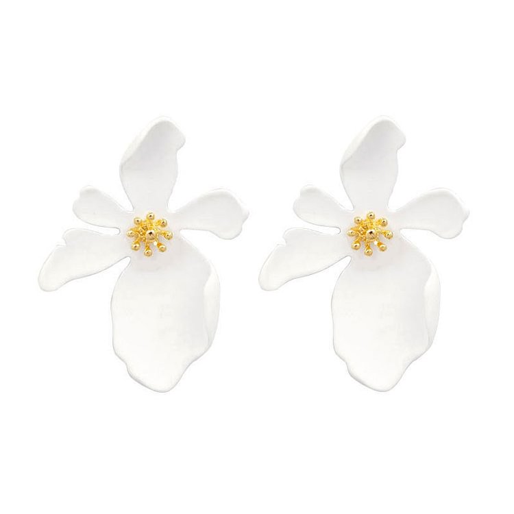 Flaxmaker Sweet Flower Earrings