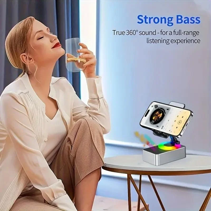 Lazy man Dumnezeu dispozitiv telefon mobil stand bluetooth audio mobil putere desktop tabletă universal 