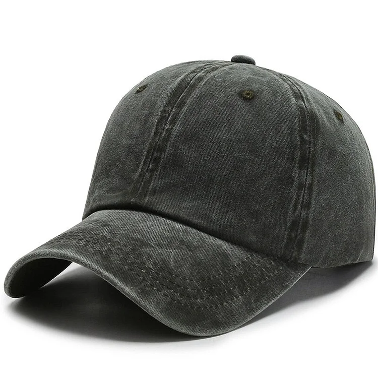 2023 Washed Vintage Broken Hole BAT Cap Casual Outdoor Baseball Caps For Men Women Snapback Caps Sun Hat Bone Garros