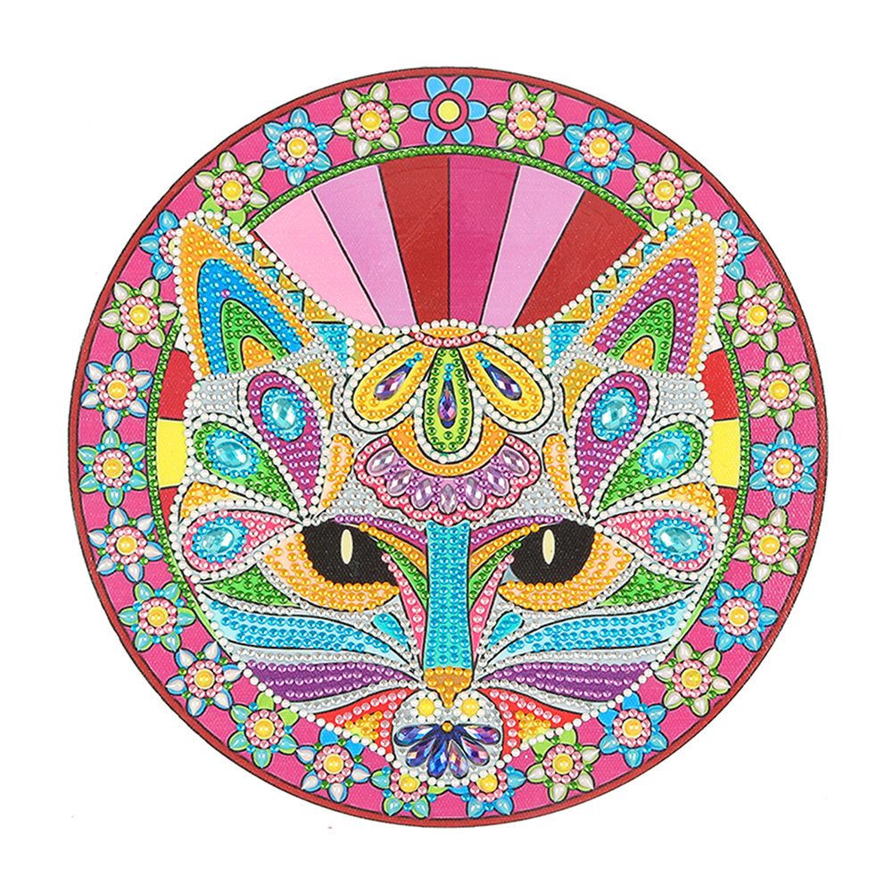 

Circle Fox - Special Shaped Diamond Painting - 30*30CM, 501 Original