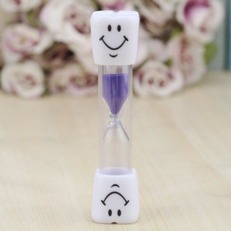 2019 Sand Clock 3 Minutes Smiling Face The Hourglass Decorative Household Items Kids Toothbrush Timer Sand Clock Gifts