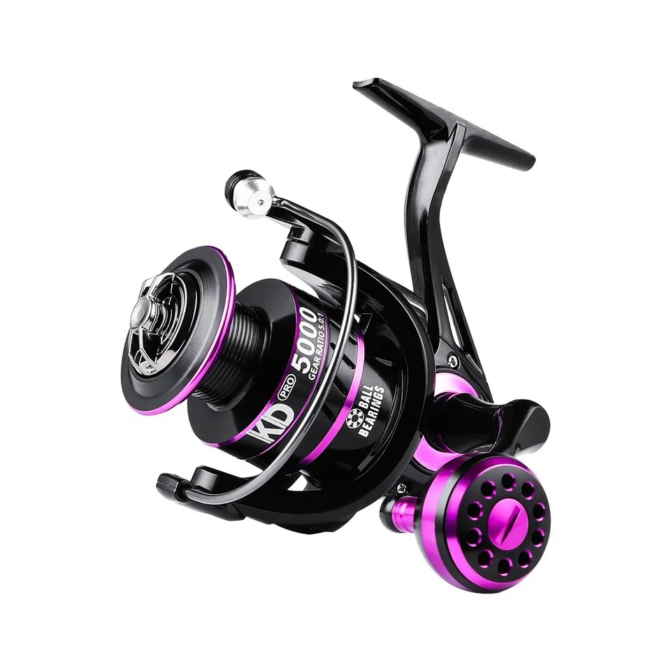 Xaperni BKD Series Fishing Reel Metal Spool Handle Long-Throw Spinning Reel