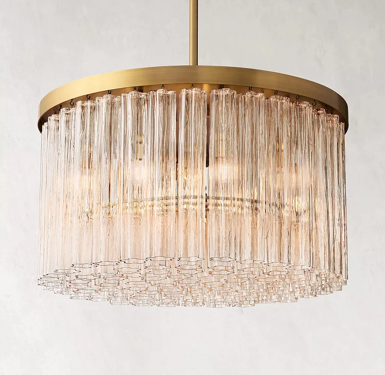 Cielola Round Glass Chandelier 36" Vjlight