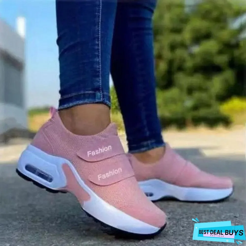 Platform Sneakers 2022 Fashion Casual Sports Shoes Women's