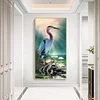 Diamond Painting-DIY Full Round Drill Crane(40*85cm)