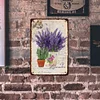 Lavender - Metal Tin Signs(8*12Inch)