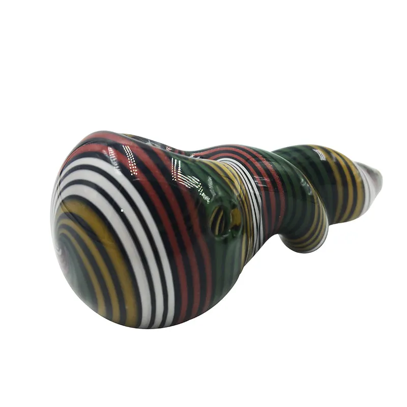 Glass Spoon Pipe Smoking Tobacco Hand Pipe