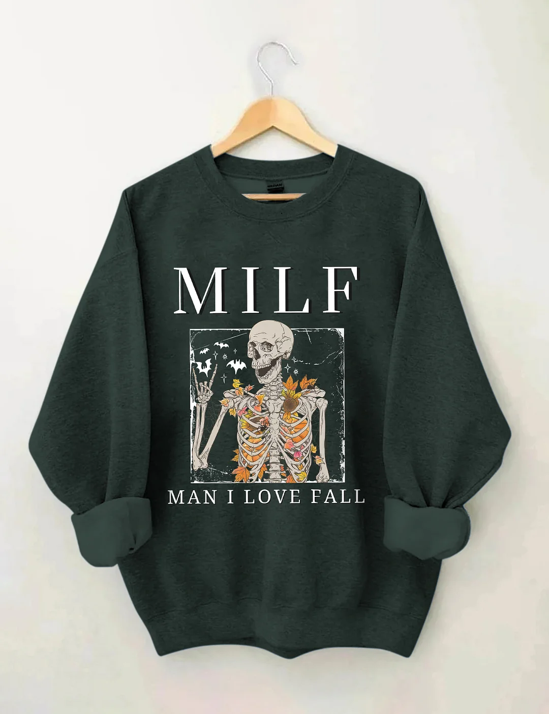 Skeleton Crewneck Sweatshirt
