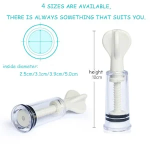 Nipple Pump for Nipple play - BDSM Nipple Clit Bondage Toys sex toys  Detachable BDSM bondage restraint toys