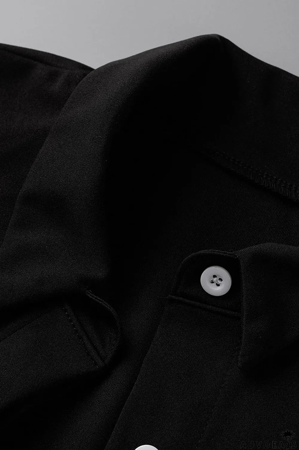 Green Sexy Street Solid Split Joint Buckle Asymmetrical Turndown Collar Sleeveless Two Pieces