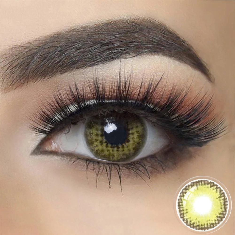 Diamond CARIBBEAN GREEN Colored Contact Lenses