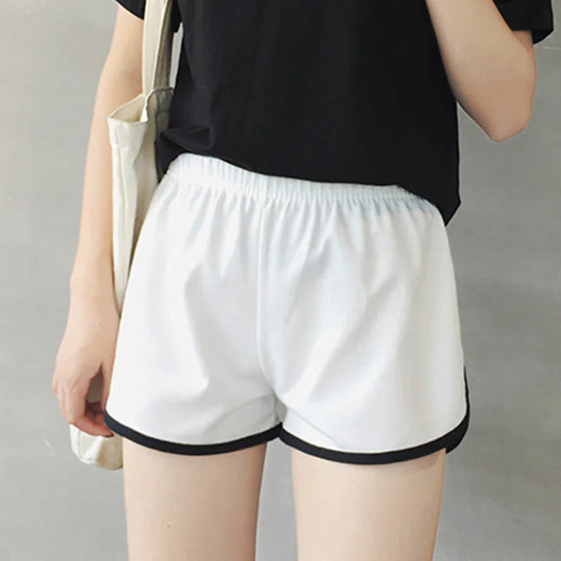 Brownm Brownm Sports Shorts Female Summer New Loose Students Fitness Leisure Running Pants Pants Women's Clothing