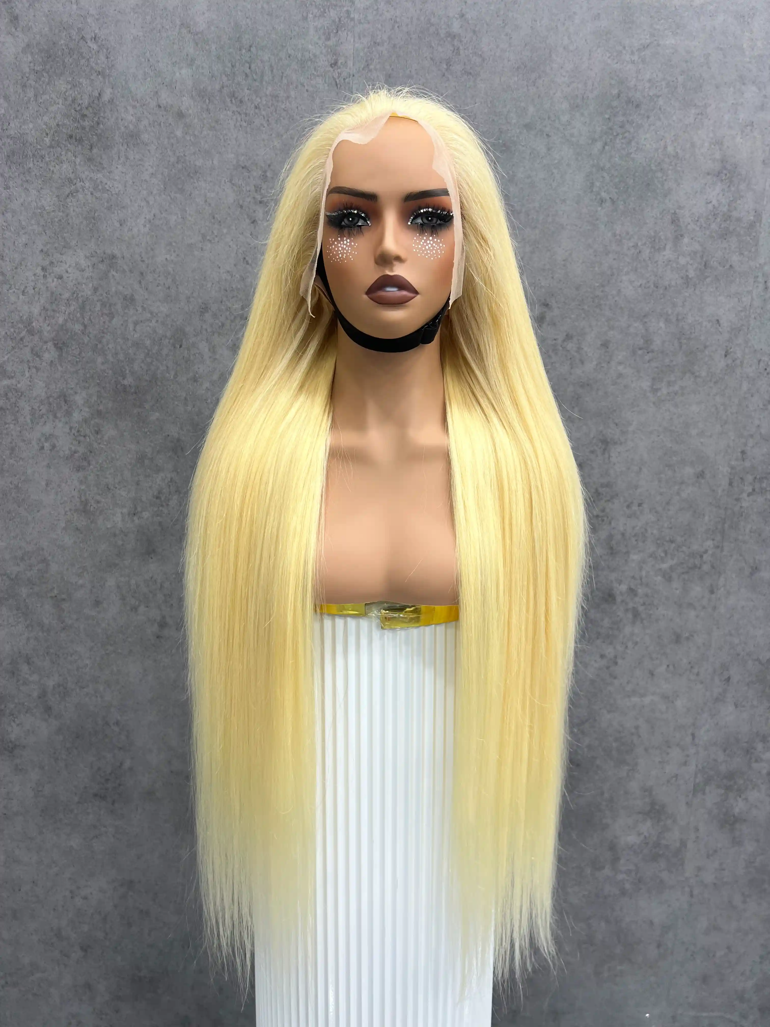 180% Blonde 613# Straight HD Lace Color Wig | 13x4,13x6 Frontal | 100% Human Hair | Boruihair