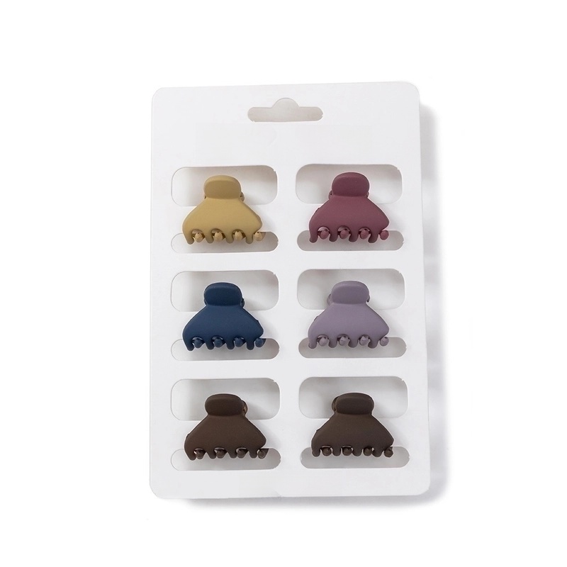 Women’s Sweet Geometric Bow Knot Plastic Resin Stoving Varnish Hair Claws