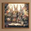 Diamond Painting -DIY Round Drill Bunnies Gathered Together(40x40cm)