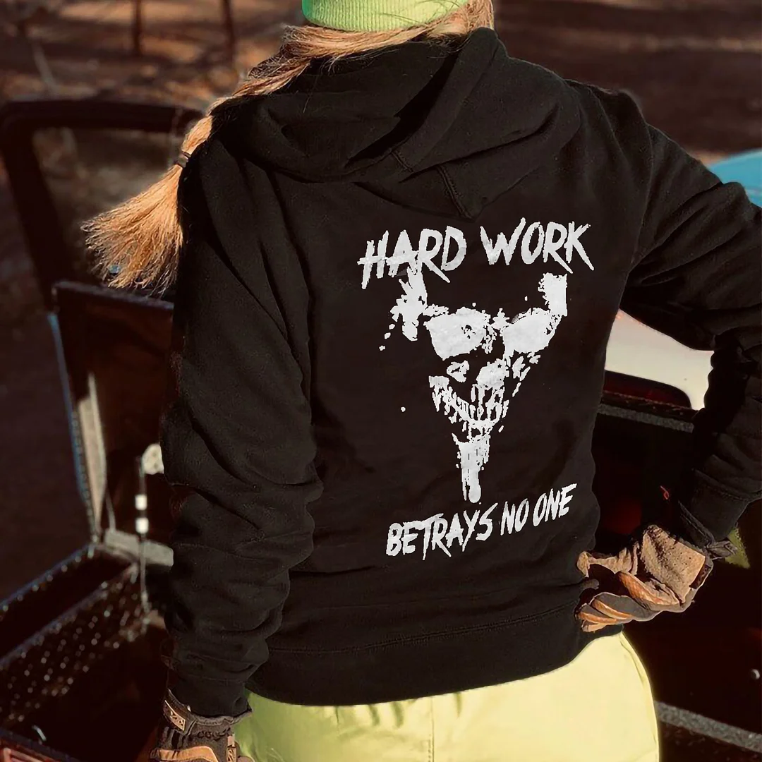 Livereid Hard Work Betrays No One Hoodie - Livereid