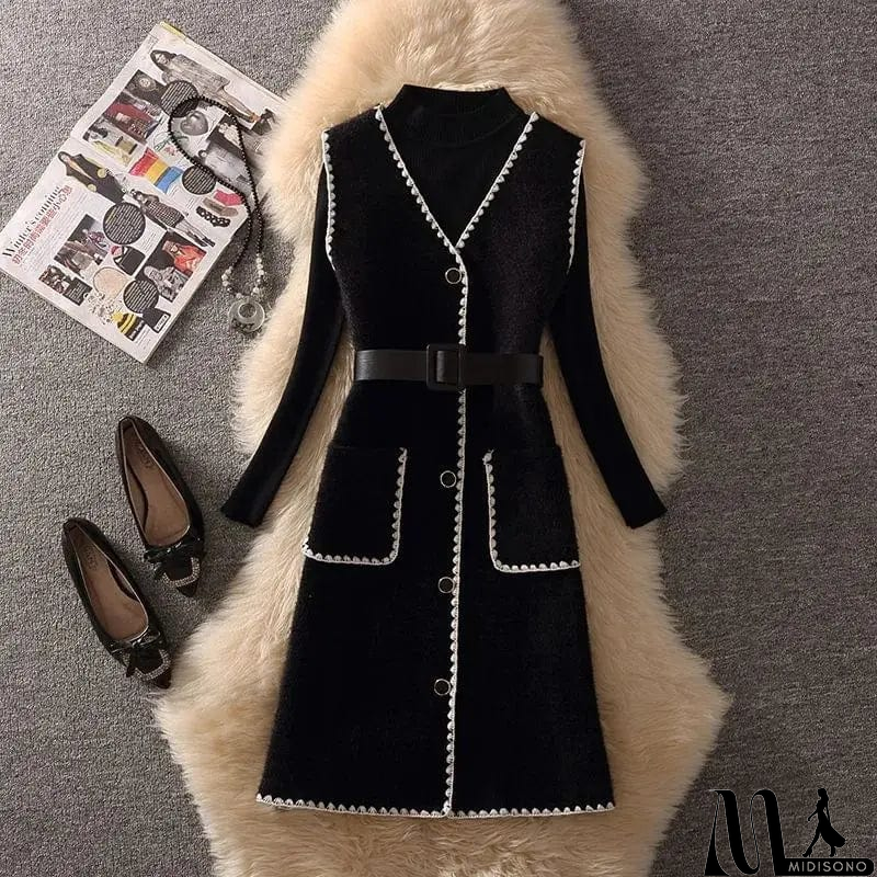 MidiSono - Modern and Fashionable winter Pullover