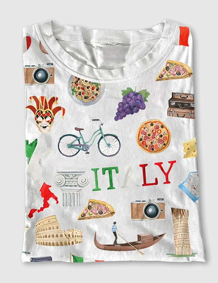 Women's Italy Roma Travel Short Sleeve T-Shirt