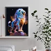 Diamond Painting -DIY Round Drill Starry Lion