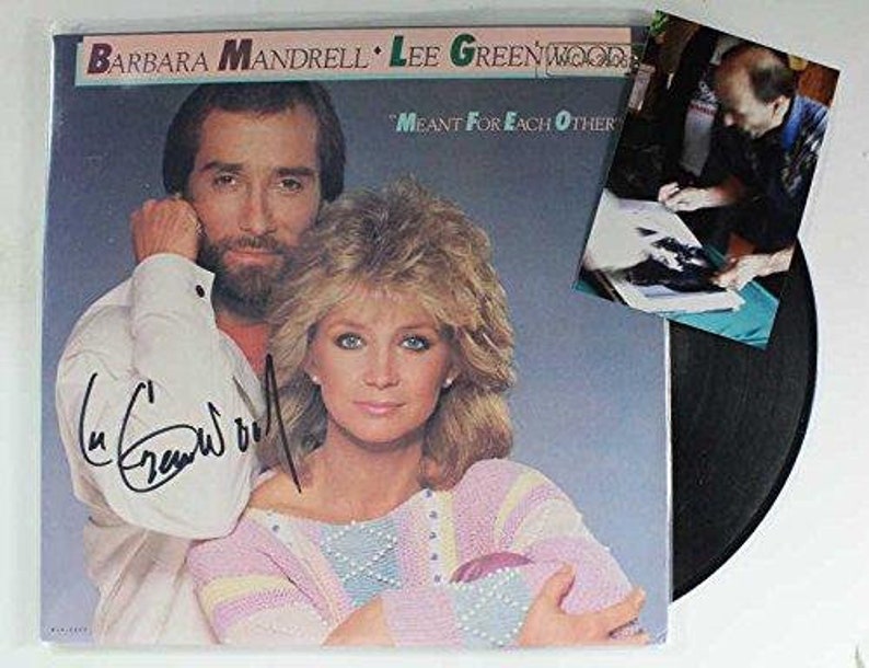 Lee Greenwood Signed Autographed Meant For Each Other