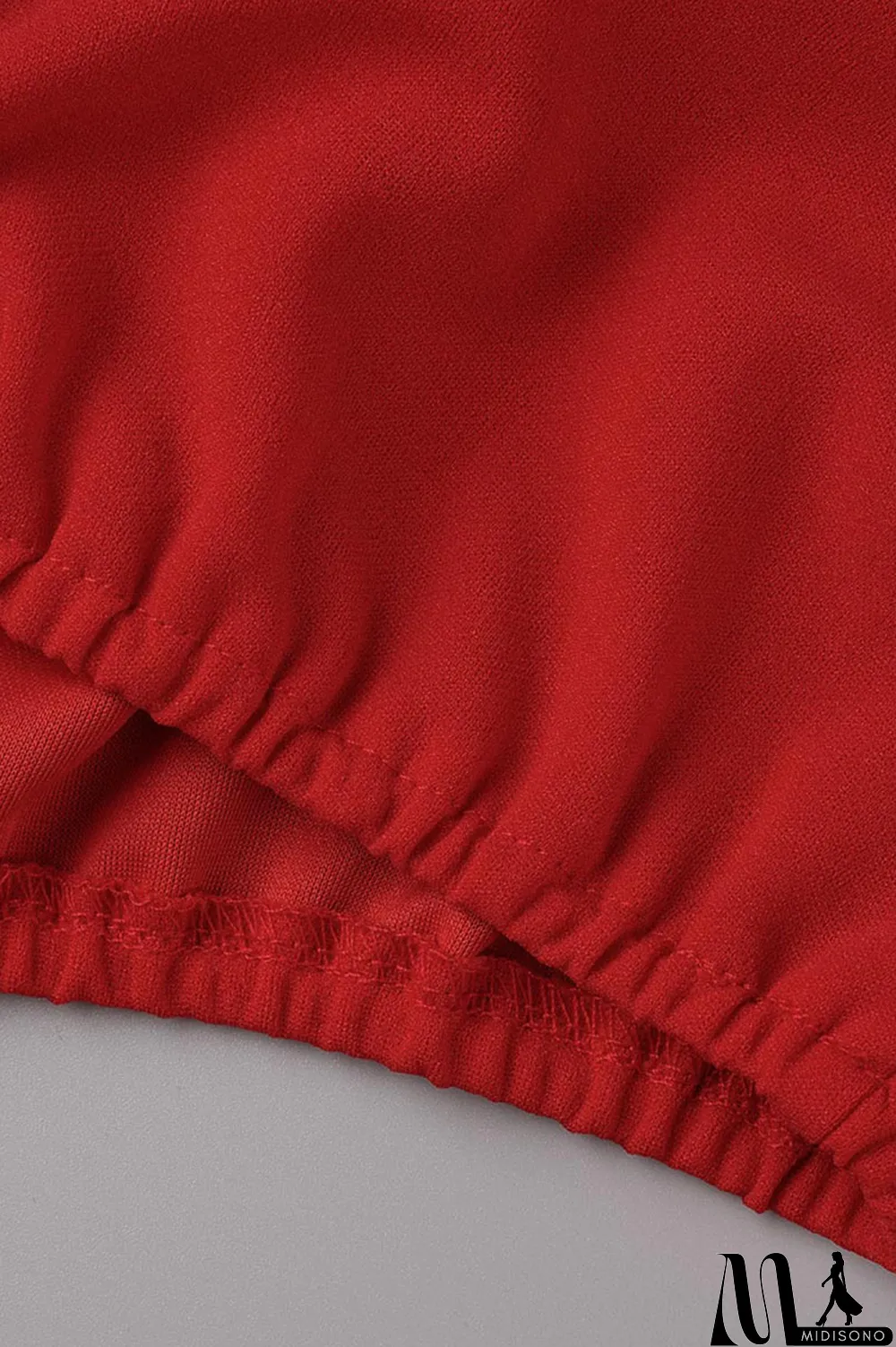 MidiSono - Yellow Casual Solid Patchwork Flounce V Neck Short Sleeve Two Pieces