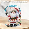 Acrylic Shaking Head Desktop Diamond Art Kits for Adults Beginner (Santa Claus)