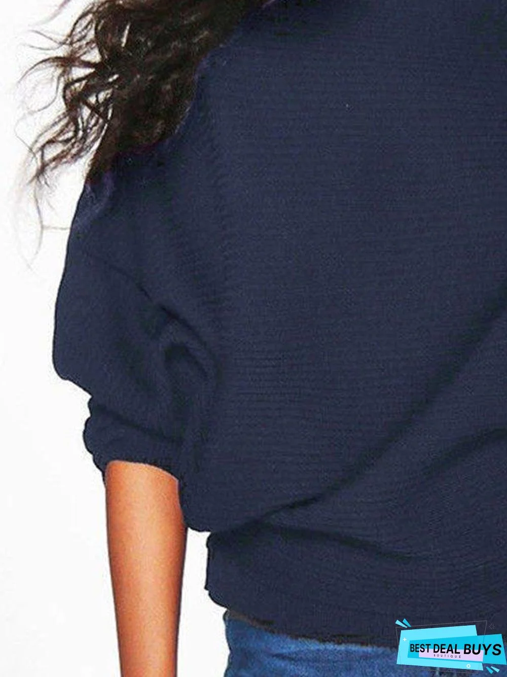 Knitted Long Sleeve Casual Sweater