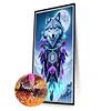 (40*70cm)Wolf - Full Round Drill Diamond Painting