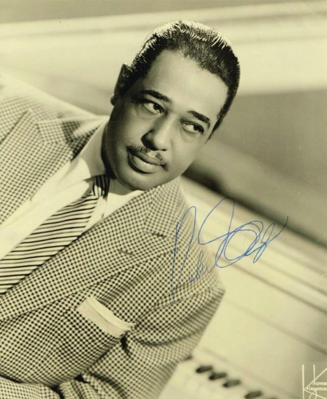 DUKE ELLINGTON - Signed Photo Poster paintinggraph - Jazz Musician & Bandleader - Preprint