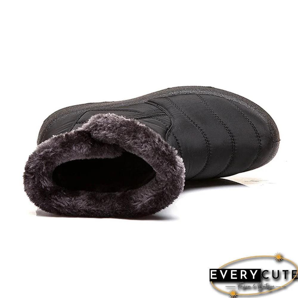 Women's Warm Waterproof Snow Boots Winter Non-slip Short Boots
