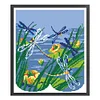 Dragonfly - 9CT Partial Beaded Cross Stitch Kit(29x32cm)