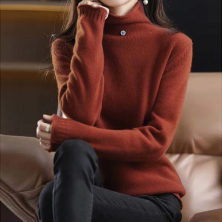 Long Sleeve Casual Shift Sweater QueenFunky