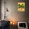 Musique - Panneaux en &eacute;tain m&eacute;tallique(30*40cm)