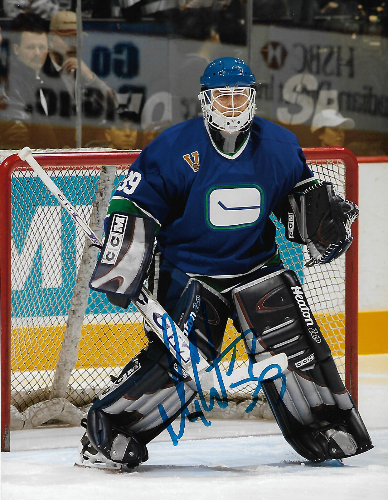 Vancouver Canucks Dan Cloutier Autographed Signed 8x10 Photo Poster painting COA E