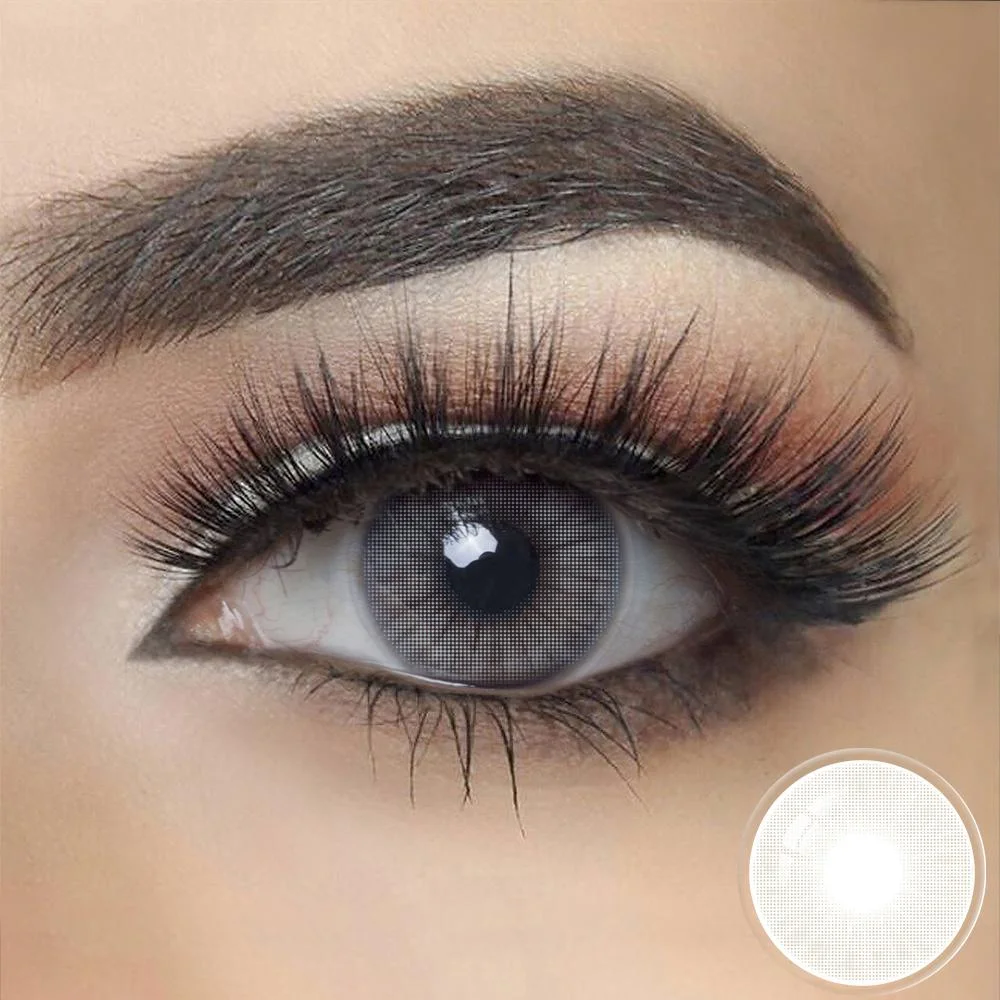 Hidrocor II CRYSTAL GRAY Colored Contact Lenses