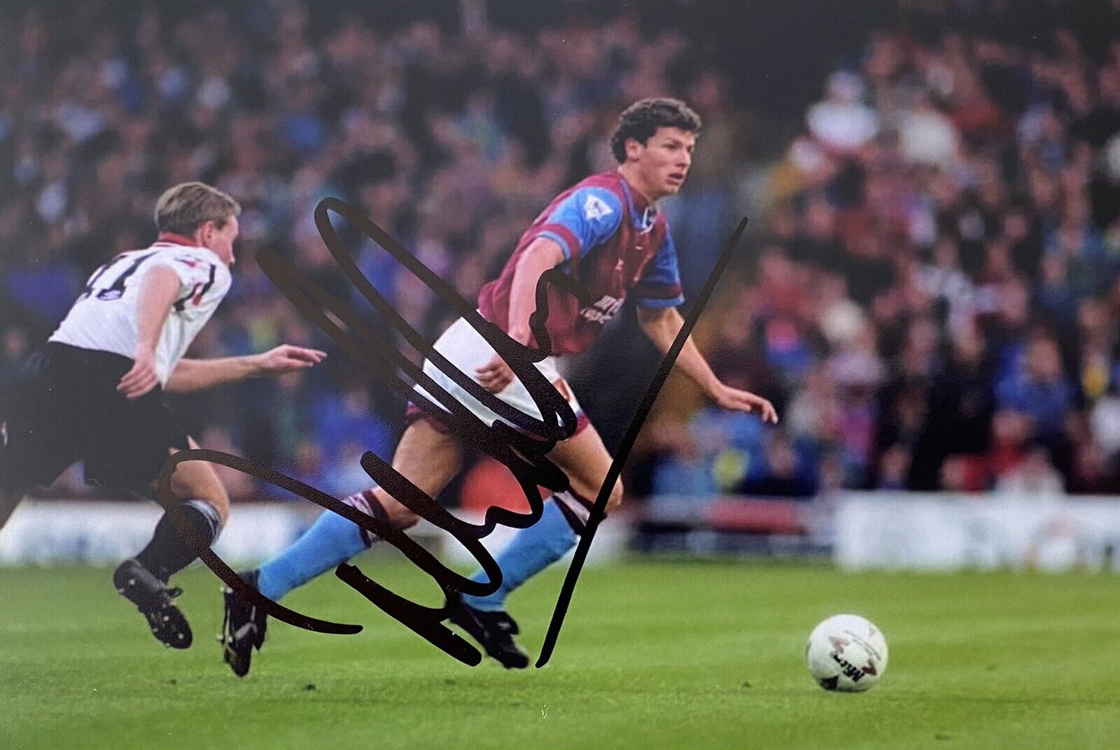 Neil Cox Genuine Hand Signed Aston Villa 6X4 Photo Poster painting 2