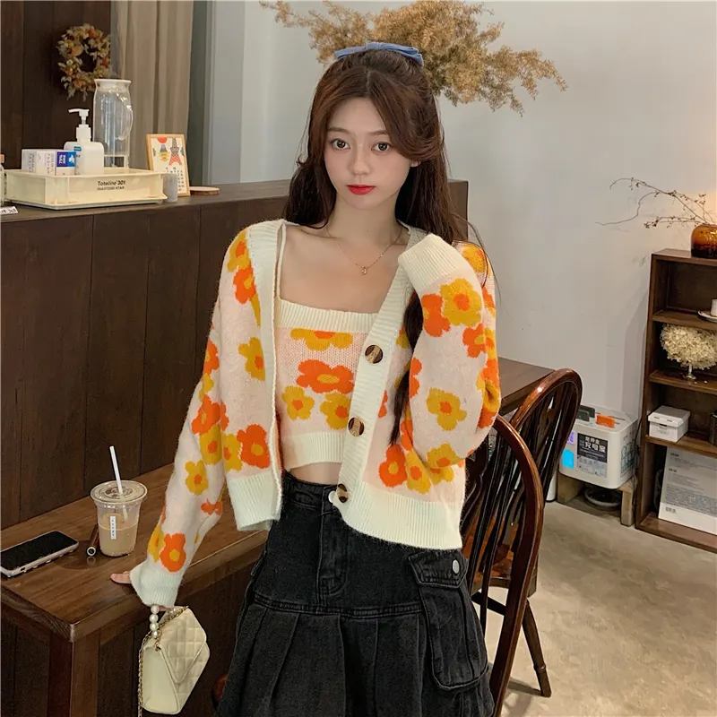 Floral Knit Cami