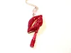 Red Lips Car Charm for Rear View Mirror
