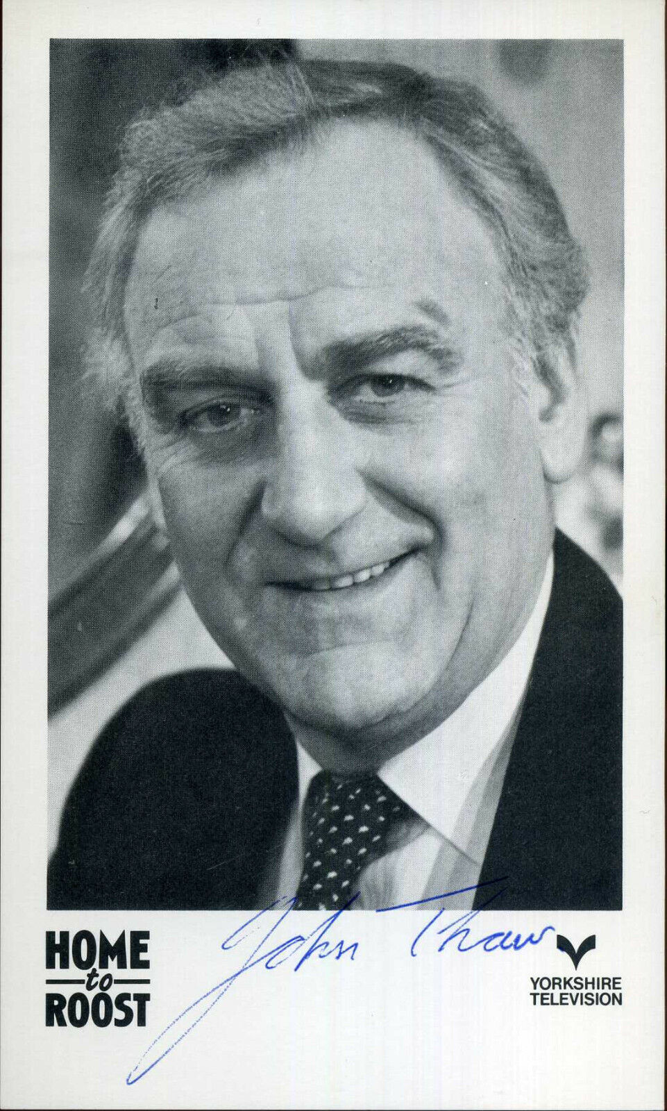 JOHN THAW Signed Photo Poster paintinggraph - TV Actor - HOME TO ROOST / MORSE / SWEENEY reprint